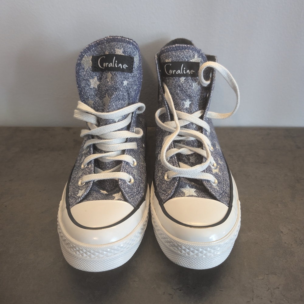 Coraline Starry Converse High-Tops
